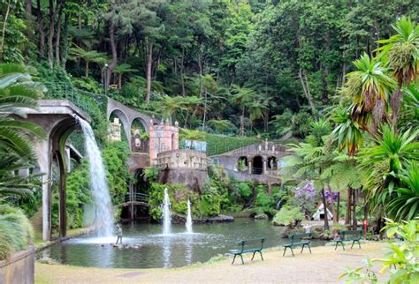 Botanical Garden stock photo. Image of waterfall, fontain - 58204720