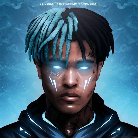 XXXTentacion Blue Wallpapers - Top Free XXXTentacion Blue Backgrounds ...