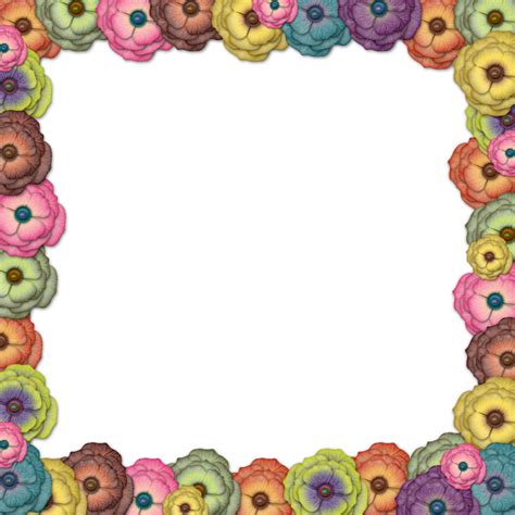 Free Flower Boarder, Download Free Flower Boarder png images, Free ...