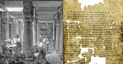 What Was Really in the Library of Alexandria? - Tales of Times Forgotten