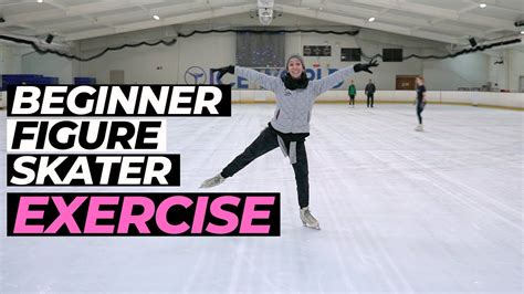 Simple Figure Skating Exercise For Beginners - YouTube