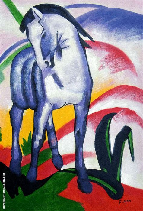 Blue Horse I 1911 by Franz Marc | Oil Painting Reproduction