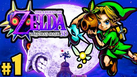 The Legend of Zelda Majora’s Mask 3DS Gameplay Walkthrough PART 1 Clock ...