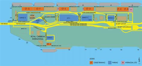 Miami Cruise Terminal Map | Tour Map