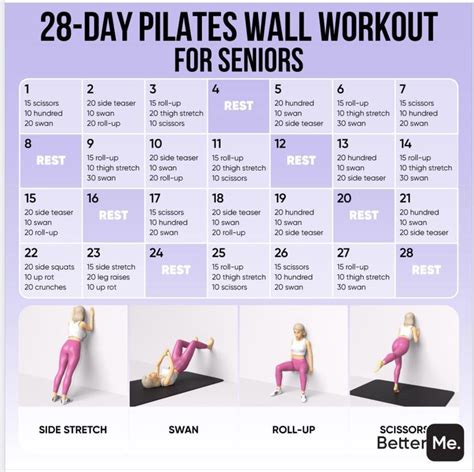 Pin on Move | Wall workout, Pilates workout plan, Pilates for beginners