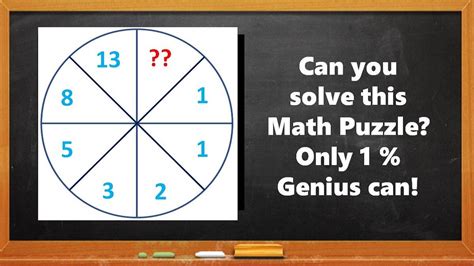 Math Riddles: Find Missing Numbers in these Tricky Logic Math Puzzles