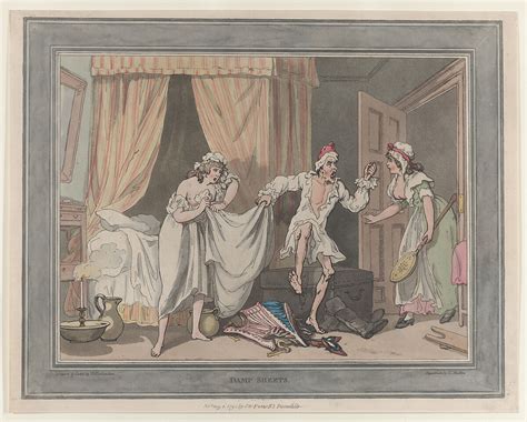 Etched by Thomas Rowlandson | Damp Sheets | The Metropolitan Museum of Art