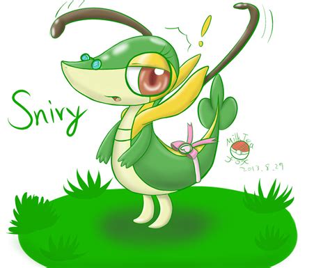 Snivy by x157258 on DeviantArt