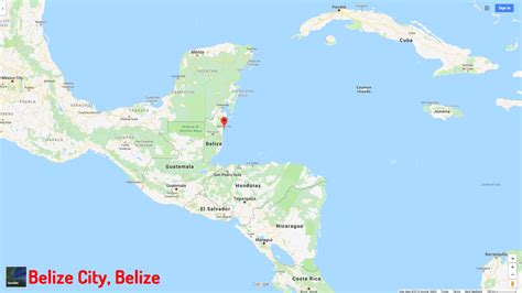 Belize City Map