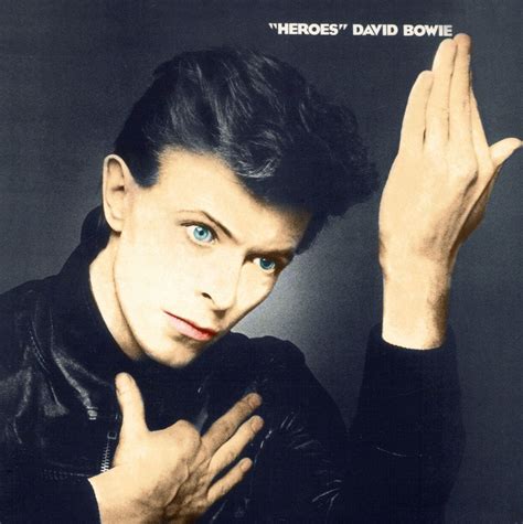 David Bowie - "Heroes" album art - Colored! : r/Colorization