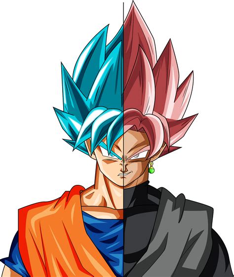 Goku/ Goku Black Collab w/ AL3X796 by DragonBallAffinity on DeviantArt