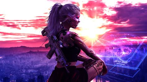 4K Cybrpunk Theme Wallpaper - Cyberpunk Wallpapers (83+ background ...