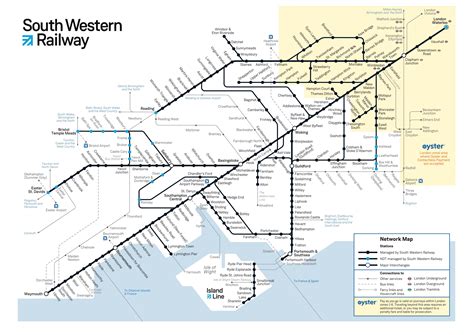 Southern Rail Map Pdf - Image to u