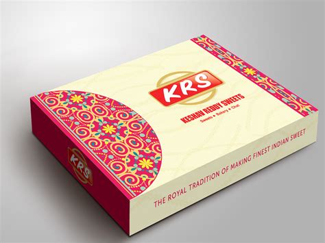 KRS Sweet Box Packing | Creative and Traditional Indian Mithai