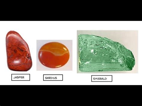 Jasper and sardius stone meaning