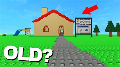 PLAYING THE OLDEST ROBLOX GAME EVER! - YouTube