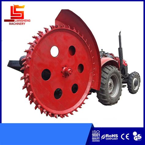 Farm Tractor Disc Trencher Cement Road Disc Ditching Machine Multi ...