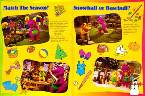 Barney's 1-2-3-4 Seasons Story by BestBarneyFan on DeviantArt