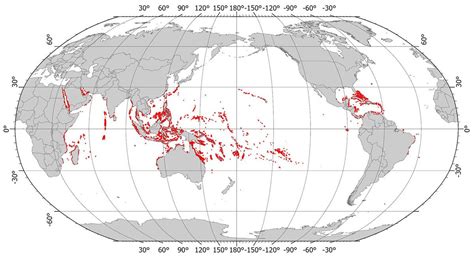 Where are coral reefs located? | Encounter Edu