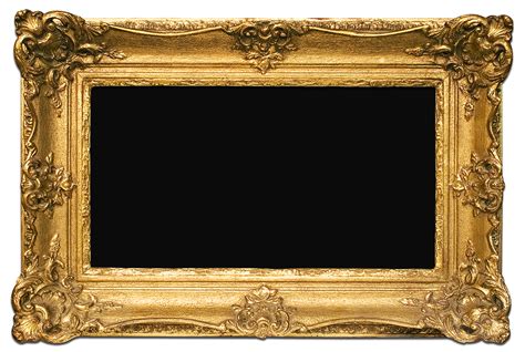 gold-frame.png 1,199×805 pixels | Reference Images: Frames | Pinterest ...