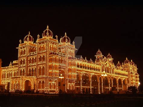 MYSORE-Palace Night View by abidddd on DeviantArt