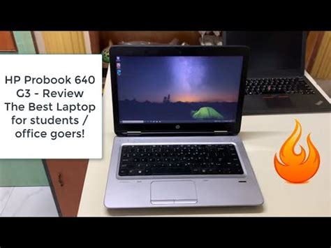 HP Probook 640 G3 Review - Best Laptop for students / office goers ...