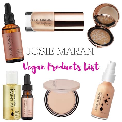 Josie Maran Vegan Product List : Vegan Beauty Review | Vegan and ...