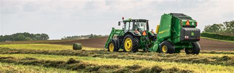 Round Balers | Hay & Forage Equipment | John Deere US