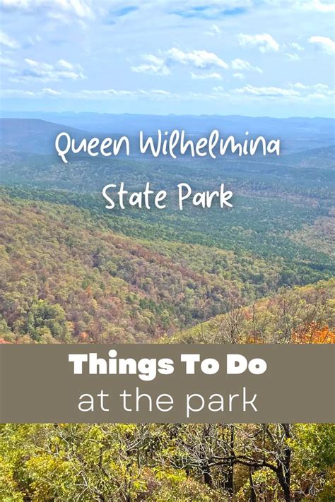 Queen Wilhelmina State Park | State parks, Queen wilhelmina, Park