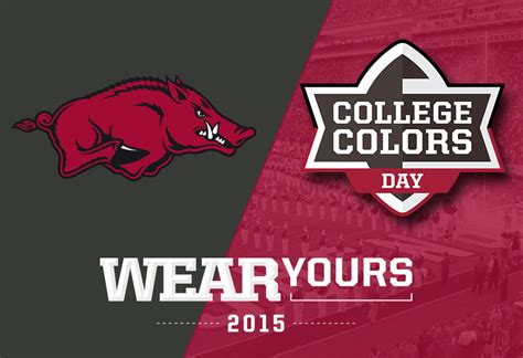 Razorback Fans Encouraged to Support Arkansas in College Colors ...