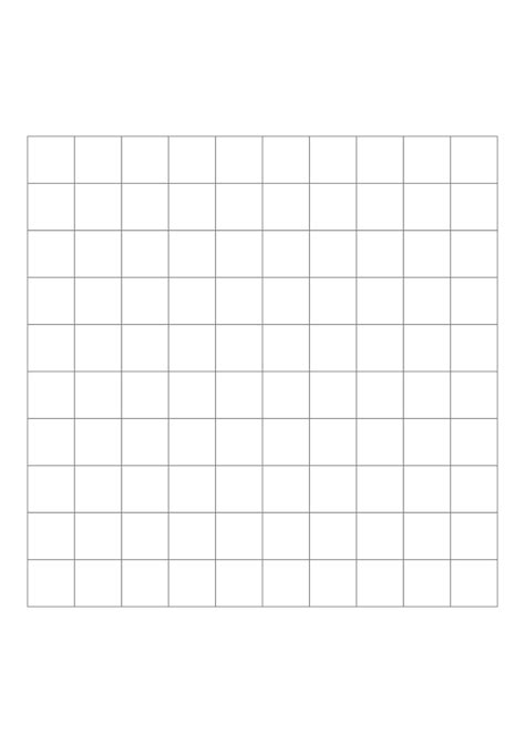 6 Best Full Page Grid Paper Printable Printableecom Blank Graph Paper ...