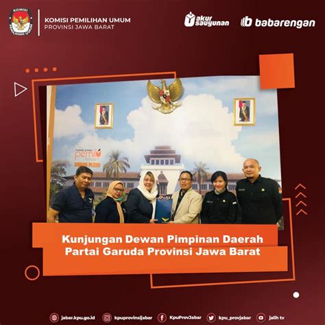 Kujungan Dewan Pimpinan Daerah Partai Garuda Provinsi Jawa Barat ...