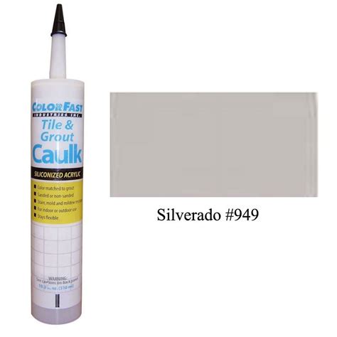 ColorFast Latex Colored Caulk - TEC Color Line: Silverado Sanded ...