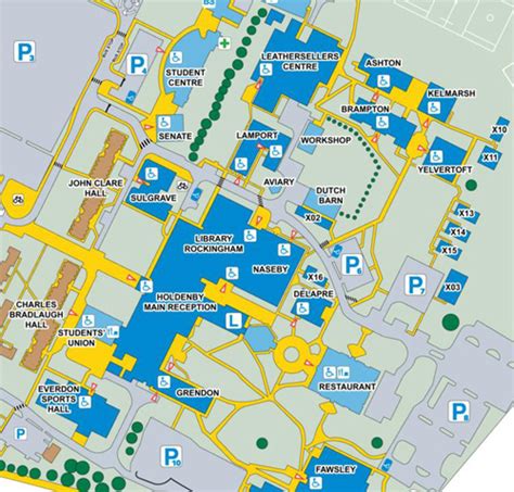 University Of Northampton Campus Map - Camila Violante