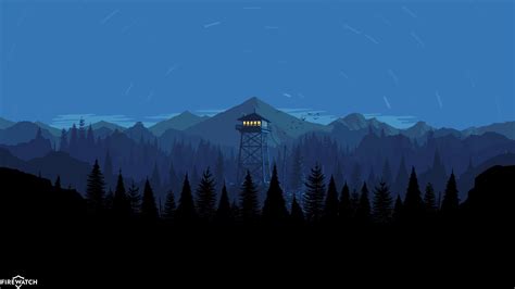 Firewatch Forest Wallpaper