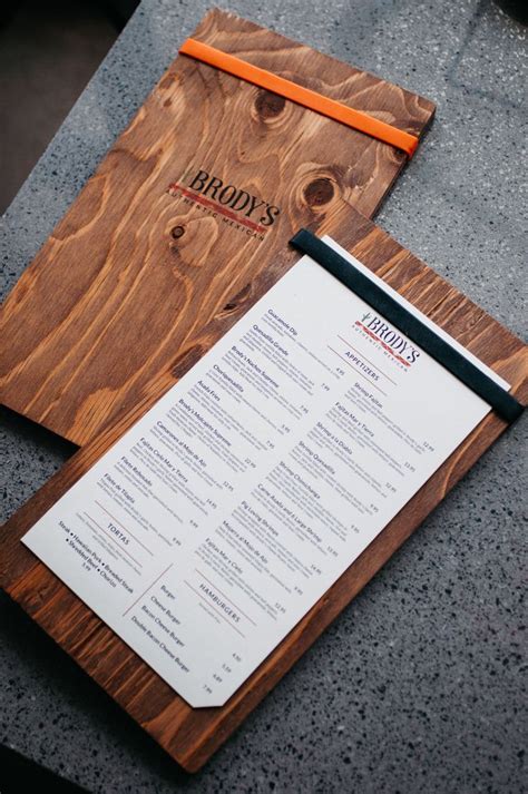 Rustic Menu Design | Cafe menu design, Rustic restaurant interior ...