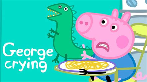 Peppa Pig Crying George WATCH!!! - YouTube