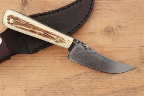 Hand Crafted Firecreekforge.Com Hand Forged Skinning Knife O1 Tool ...