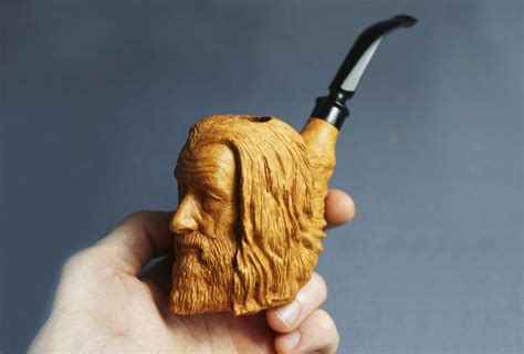 Gandalf Custom Tobacco Pipe - Handcraft from Briar Wood