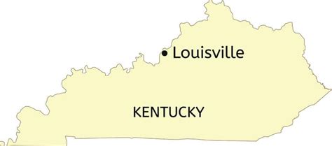 Where is Louisville, Kentucky located on the map? Good places to take ...