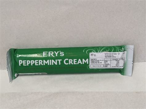 FRY'S PEPPERMINT CREAM | Syd's Pies