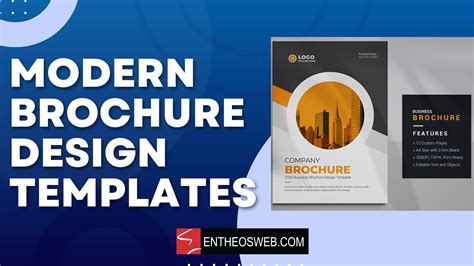 Modern Brochure Design Templates | EntheosWeb