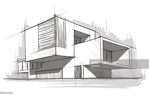 vector illustration of the architectural design. | Architecture design ...