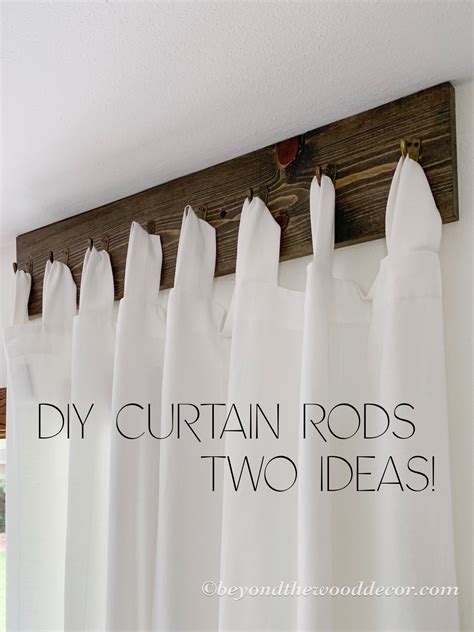 Diy Curtain Rods