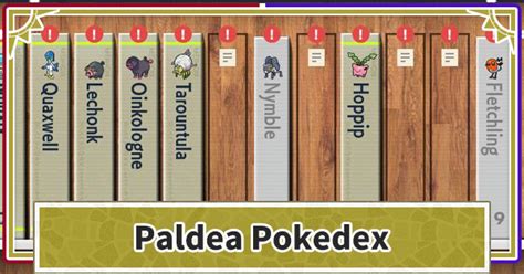 Pokemon Scarlet and Violet | Paldea Pokedex | Pokemon SV - GameWith