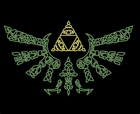 Celtic Hylian Crest wallpaper | nature and landscape | Wallpaper Better