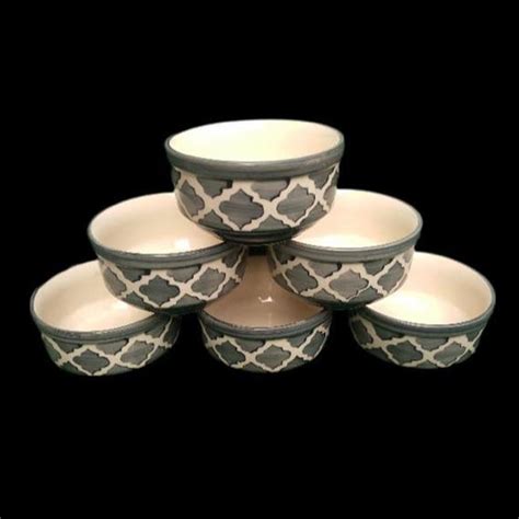 Ceramic Soup Bowl Spoon Set at Rs 265/set | Ceramic Soup Bowl With ...