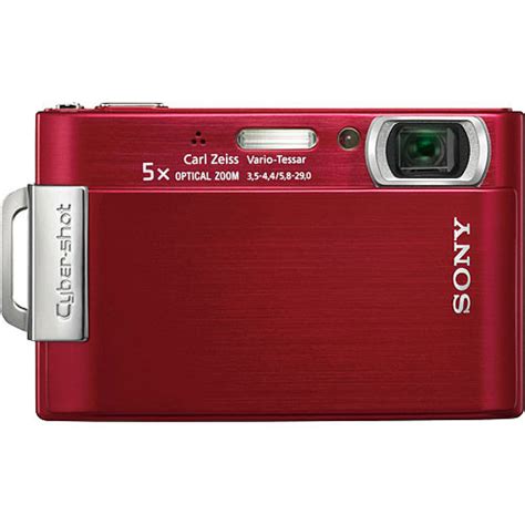 Sony Cybershot DSC-T200 Digital Camera (Red) DSCT200R B&H Photo