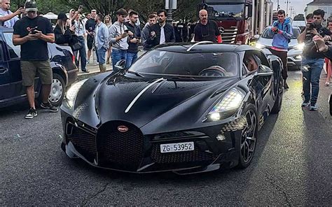 $18m Bugatti La Voiture Noire spotted in Croatia wearing Swiss license ...