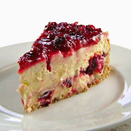 One Perfect Bite: Cranberry Layered Cheesecake - Away A While Recipe ...